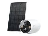 Cumpara ieftin CAMERA IP Exterior cu acumulator TP-LINK, include panou solar, IP66, dist. IR 15 m, tip lentila fixa 3.15 mm, 3 Mpx rezolutie 2K, wireless, microfon,