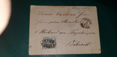 Scrisoare catre Prim Ministrul Mihail Kogalniceanu din 30.11.1863 foto