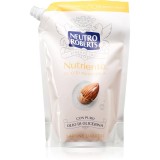 Neutro Roberts Olio di Mandorla Săpun lichid pentru m&acirc;ini cu efect de nutritiv Refil 400 ml