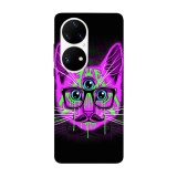 Husa compatibila cu Huawei Nova 9 model Tripping cat, Silicon, TPU, Viceversa