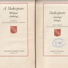 DAN DUTESCU, LEON LEVITCHI - SHAKESPEARE ANTOLOGIE BILINGVA