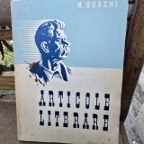 Articole Literare - Maxim Gorchi