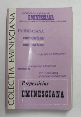 PERPESSICIUS - EMINESCIANA , 1983 foto