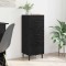 vidaXL Bufet cu sertar Stejar negru 34 x 34.5 x 90 cm Lemn compozit 881578