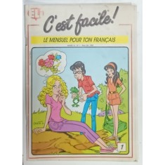 C &#039; EST FACILE ! LE MENSUEL POUR TON FRANCAIS , No, 1 , 1990