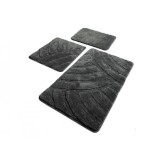 Set 3 Covorase de Baie Alya Fume (Acryl)