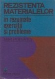 Rezistenta materialelor in rezumate, exercitii si probleme