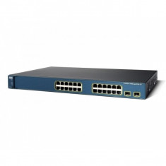 Switch Cisco Catalyst 3560-24PC, 20 x 10/100 (PoE) + 2 x SFP, Management Layer 2 - WS-C3560-24PS-S foto