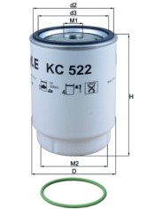 MAHLE KC 522D filtru combustibil