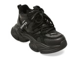 Ghete GRYXX negre, 75618, din piele ecologica