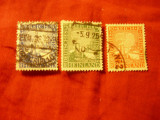 Serie Germania 1925- Deutsches Reich 1000 Ani Rheinland , 3 val. stamp., Stampilat