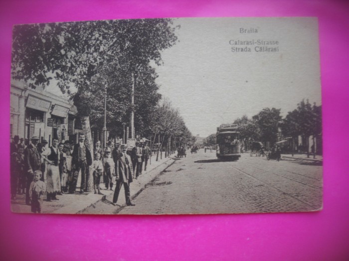 HOPCT 501 Z - STRADA CALARASI -BRAILA -OCUPATIE GERMANA WW I -NECIRCULATA