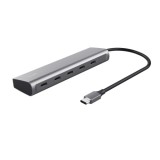 HUB USB Trust HALYX 5 PORT USB-C HUB &quot;25136&quot; (timbru verde 0.8 lei)