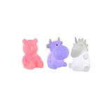 Mini lampa de veghe pentru copii, LED RGB, schimbare culoare, alimentare baterii - Unicorn