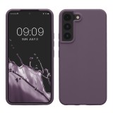 Husa Kwmobile pentru Samsung Galaxy S22, Mov inchis, Silicon, KWM000014GR071C, Carcasa
