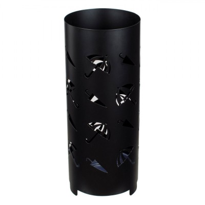 Suport Umbrele, Model Umbrele, Metalic, Culoare Negru, Diametru 19 cm, &amp;Icirc;nălțime 49 cm foto