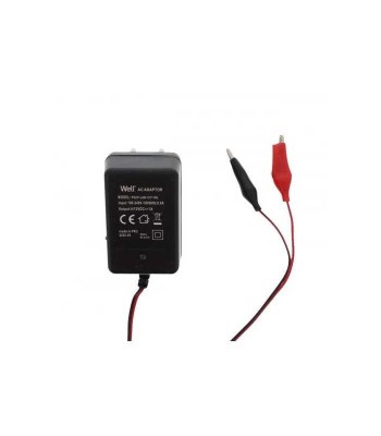 Incarcator pentru acumulatori plumb acid 6V / 12V 1000mAh cu debransare Well foto