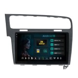 Navigatie 2K Volkswagen Golf 7 (2012-2020) rama Silver 4GB RAM Android Octacore Slot Sim 4G DSP GPS Wi-FI Carplay Android Auto USB Bluetooth Waze Touc