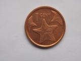 1 CENT 2015 BAHAMAS