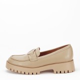 Cumpara ieftin Mocasini bej de tip loafers FN653 M2
