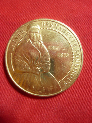 Medalie- Colectia Nationala- Sf.Bernadette Soubirous / Notre Dame de Lourdes ,3 foto