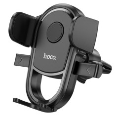 Suport Auto Gravity Hoco H6, prindere clema sistem ventilatie, Negru foto
