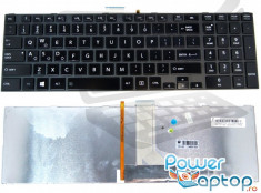 Tastatura Laptop Toshiba Satellite C870d iluminata backlit foto