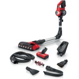 Aspirator vertical 2in1 BOSCH Unlimited 7 BCS711PET, 0.3l, 18V, autonomie max 40 min, Quick Stan, rosu-negru