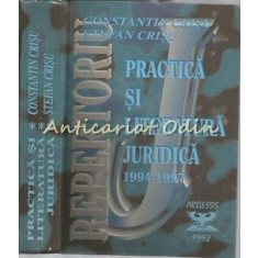 Repertoriu De Practica Si Literatura Juridica III - Constantin Crisu