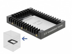 Installation Frame 3.5&quot; pentru HDD SATA 2.5&quot;, Delock 18364