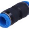 Conector push-in simplu 6mm, 6bar