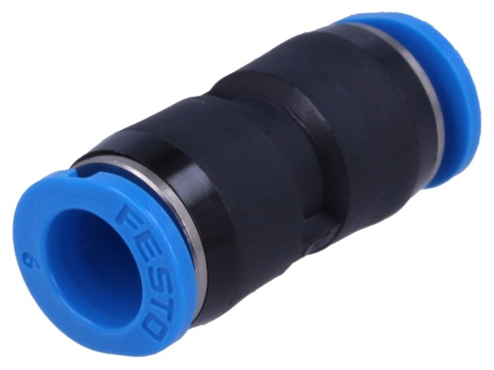 Conector push-in simplu 6mm, 6bar