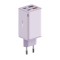 Incarcator pentru Priza 2x USB, 2x Type-C, 65W + Cablu Type-C la Type-C - Baseus (P10162701533-00) - Purple