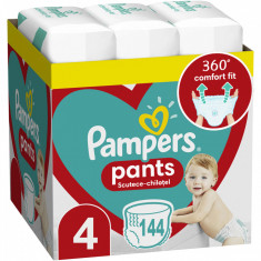 Scutece-chilotel Pampers Pants XXL Box Marimea 4, 9-15 kg, 144 buc (3x48) foto