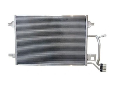 Condensator climatizare Audi A4 (B5), 03.2000-09.2001, VW Passat (B5), 07.1998-11.2000, motor 1.9 TDI, 85 kw; 2.5 TDI, 110 kw diesel, full aluminiu b foto