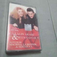 CASETA AUDIO MANELE CATALIN ARABU&amp;#039;MINODORA -MI-E DOR RARA!!ORIGINALA foto