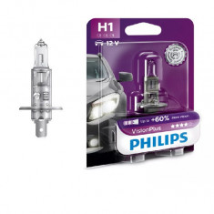 Bec H1 PHILIPS 99ZS201P, 12V; 55W; VisionPlus; 60% mai usor; P14.5s; ECE, 1 buc.