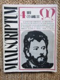 MANUSCRIPTUM NR 4/1989