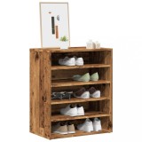 vidaXL Pantofar, lemn vechi, 60x35x70 cm, lemn prelucrat