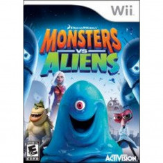 Joc Nintendo Wii Monsters vs Aliens foto