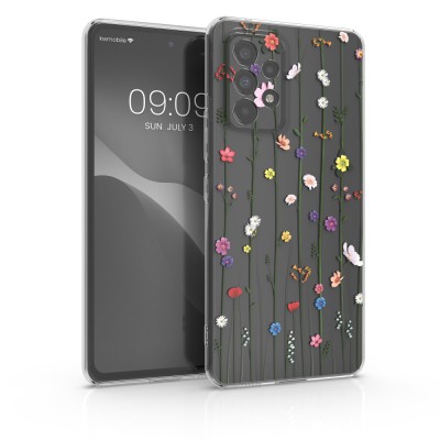 Husa Kwmobile pentru Samsung Galaxy A53 5G, Silicon, Multicolor, 58384.03 foto