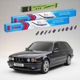 Cumpara ieftin Ștergătoare BMW Seria 5 Touring (E34) 1991-1997 | Set Față și Spate Flat Premium &ndash; TeamCar&reg;