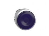 Comutator Apăsare 22mm Albastru 2 Poz.