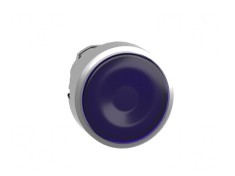 Comutator Apăsare 22mm Albastru 2 Poz.