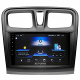 Navigatie Dacia Logan Modele Prestige &amp; MCV Dupa 2017 AUTONAV Android GPS Dedicata, Model Classic, 128GB Stocare, 6GB DDR3 RAM, Display 9&quot; , WiFi, 2 x
