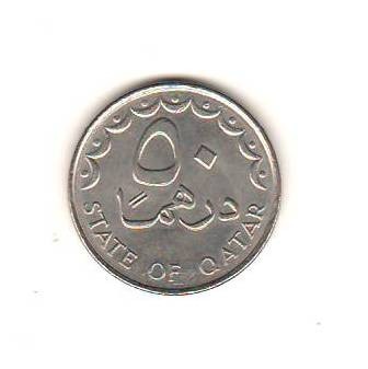 SV * Qatar 50 DIRHAM 1998 +/- AUNC