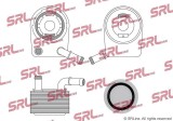 Radiator racire ulei motor, termoflot Chrysler Pacifica 03-07, motor: 3.5 V6, garnituri incluse, 95x130x50, SRLine, Aluminiu, 4792907AB