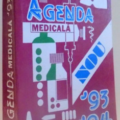 AGENDA MEDICALA 1993-1994 de CONSTANTIN CHIRA...STEFAN SUTEANU , 1993