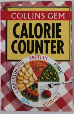 COLLINS GEM CALORIE COUNTER , 1995 , CARTE DE FORMAT MIC foto