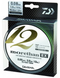 Fir Textil Daiwa Morethan 12 Braid EX+SI Lime, 135m,Variante Fire 0.14 mm